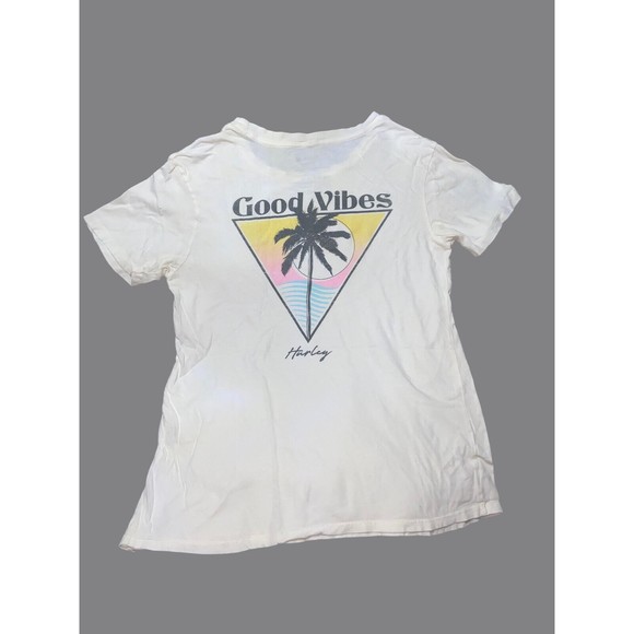 Hurley GOOD VIBES Small Short Sleeve T-shirt Women's - Picture 1 of 6